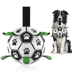 Ballon de Football Interactif pour Chiens – Jouet d’Entraînement et d’Extérieur