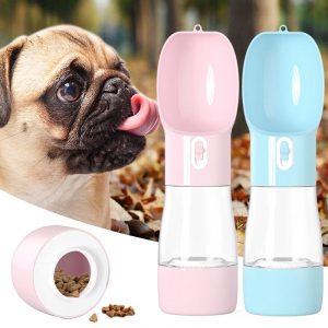“Gourde d’eau portable pour chien – Distributeur de voyage”