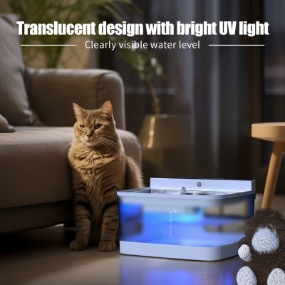 Distributeur d’Eau Automatique pour Animaux – Fontaine à Eau avec Filtration livraison uniquement au États-Unis