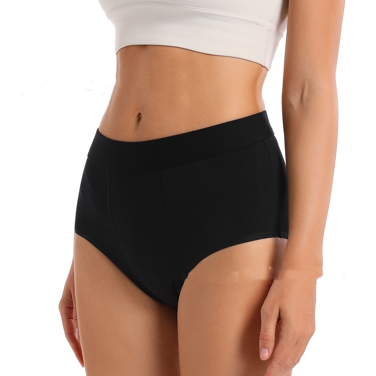 Culotte Menstruelle Taille Haute Respirante – Confort & Protection – Image 8
