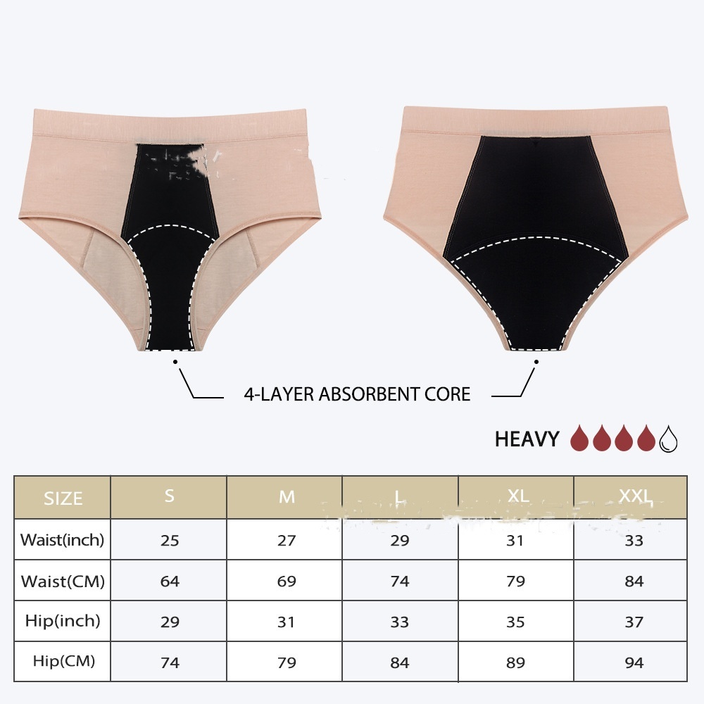 Culotte Menstruelle Taille Haute Respirante – Confort & Protection – Image 6