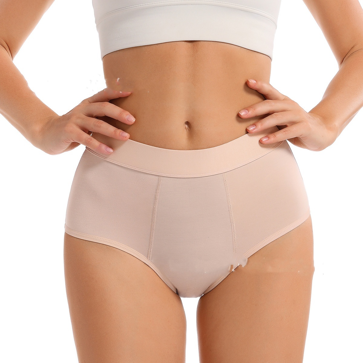 Culotte Menstruelle Taille Haute Respirante – Confort & Protection – Image 4