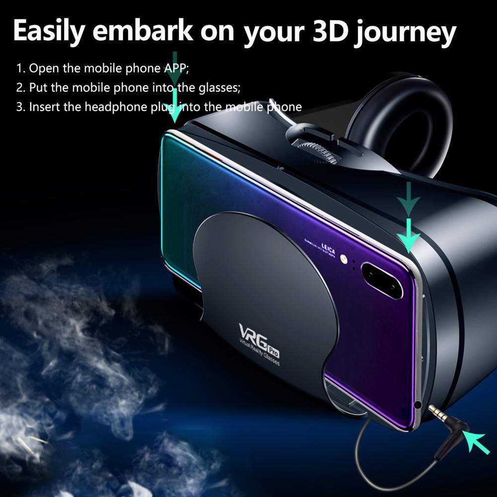Casque de Réalité Virtuelle 3D avec Casque Audio Hi-Fi – Compatible Smartphone – Image 6