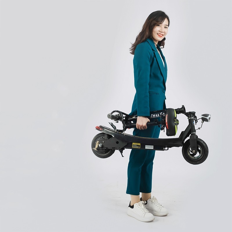 Trottinette électrique pliable avec et sans siège – Batterie longue durée, scooter puissant pour adultes – Image 4