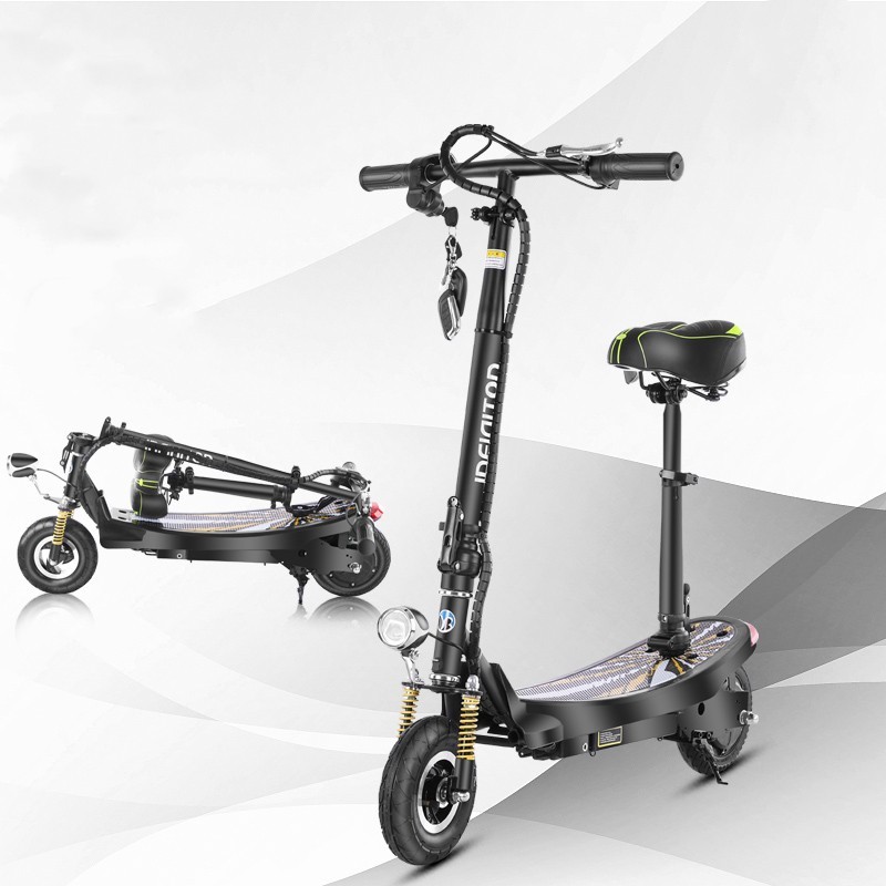 Trottinette électrique pliable avec et sans siège – Batterie longue durée, scooter puissant pour adultes