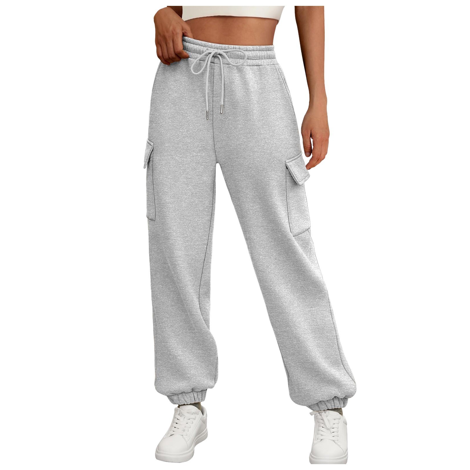 Pantalon de jogging femme doublé polaire – Confort et style tendance avec poches livraison uniquement au Etats-Unis – Image 3