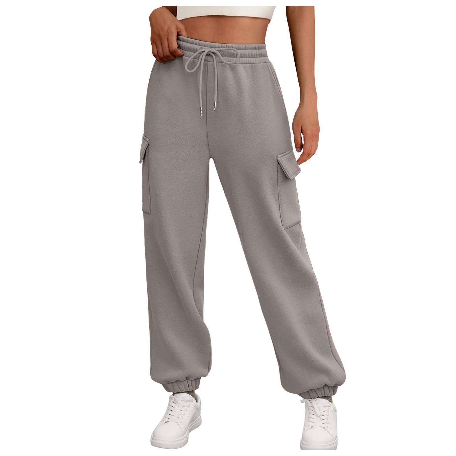 Pantalon de jogging femme doublé polaire – Confort et style tendance avec poches livraison uniquement au Etats-Unis – Image 6