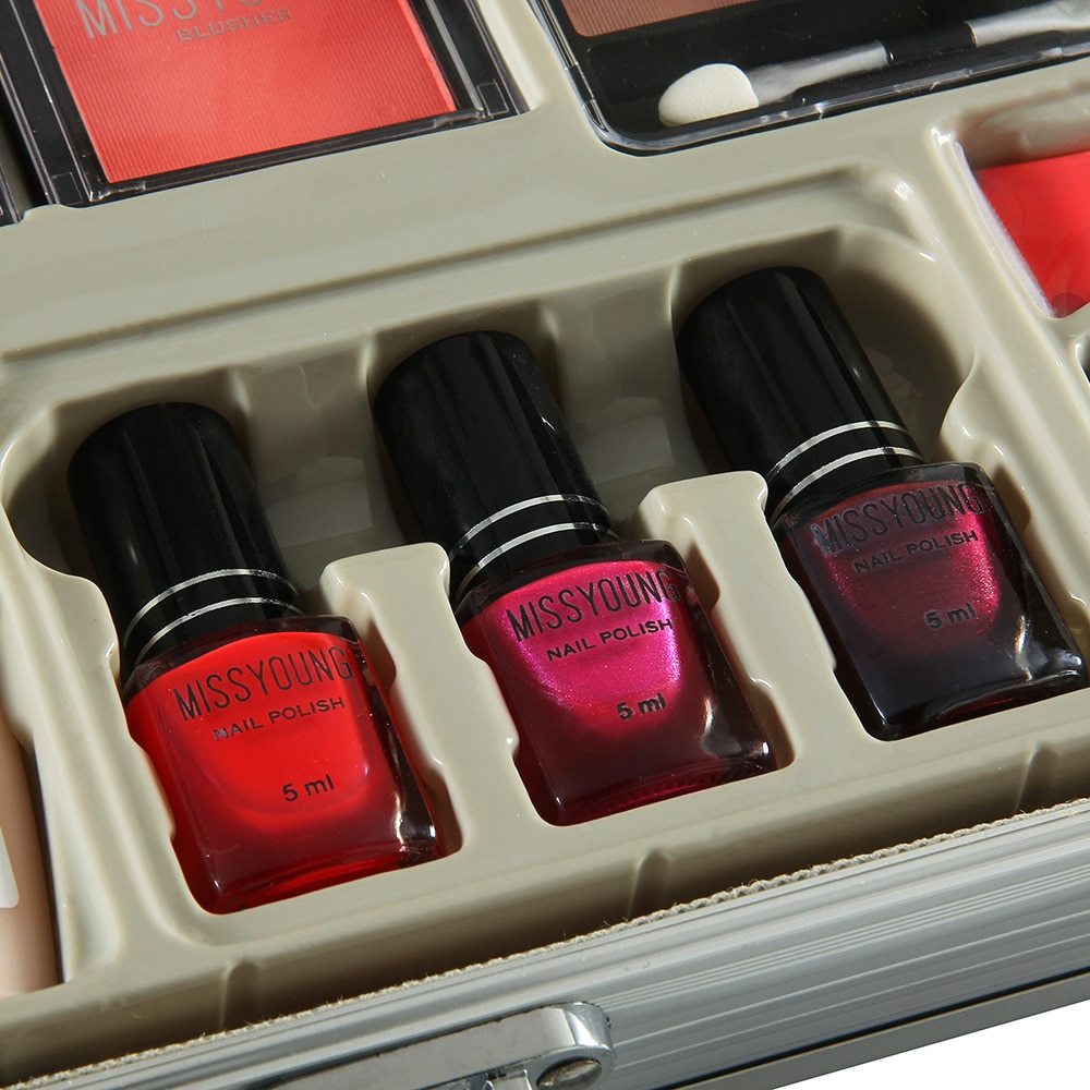 Coffret Maquillage Complet pour Femmes – Mallette Professionnelle Beauté – Image 4