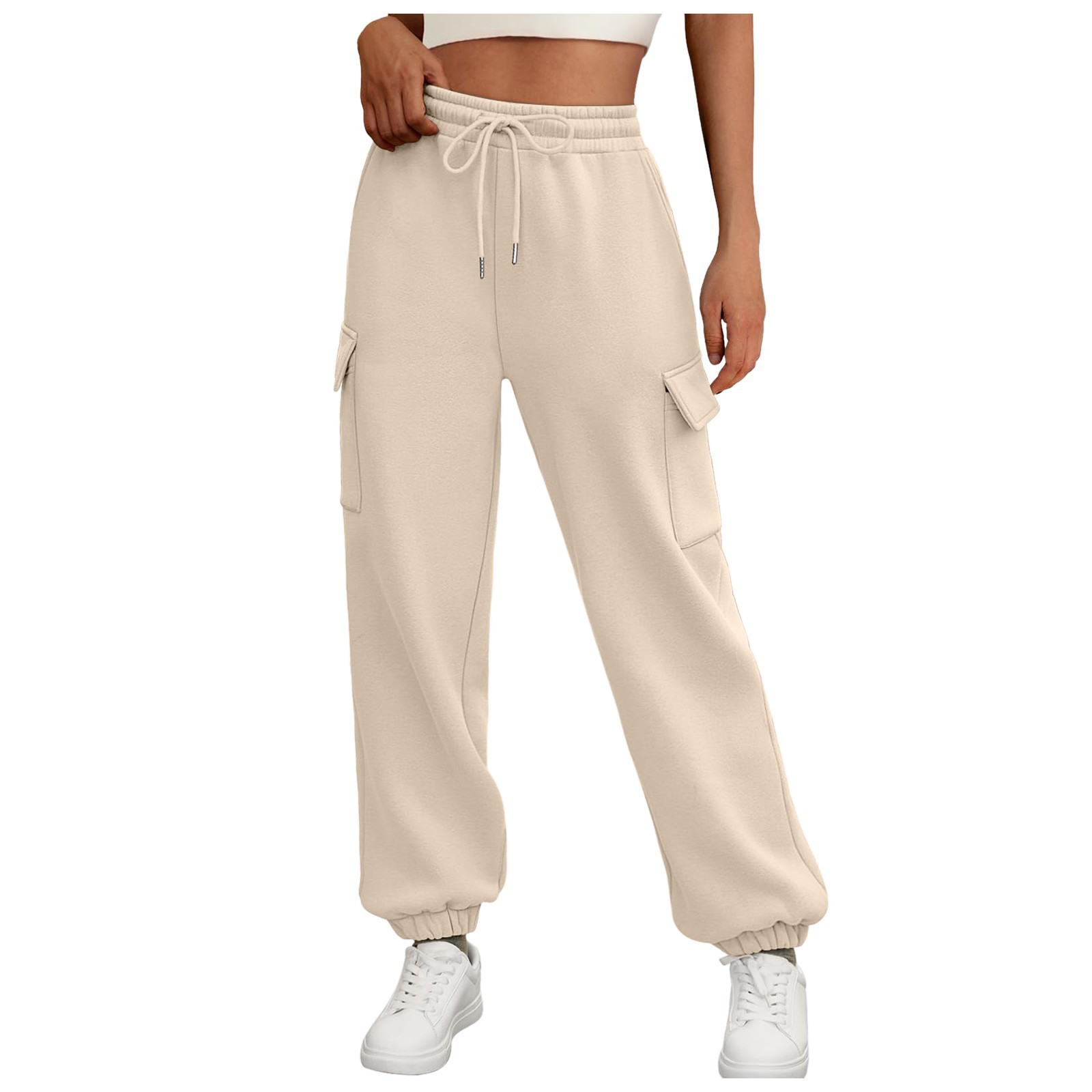 Pantalon de jogging femme doublé polaire – Confort et style tendance avec poches livraison uniquement au Etats-Unis – Image 5