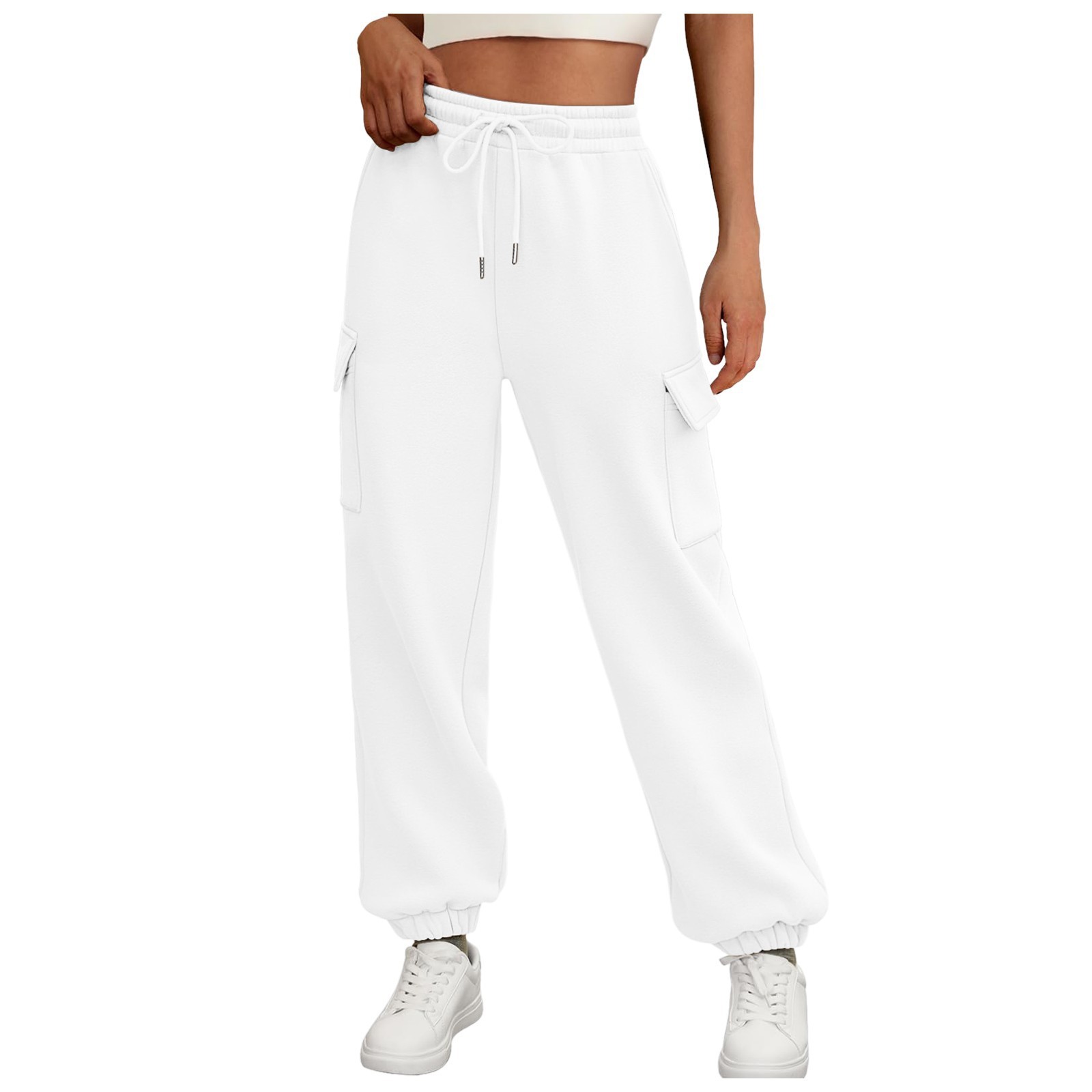 Pantalon de jogging femme doublé polaire – Confort et style tendance avec poches livraison uniquement au Etats-Unis – Image 7
