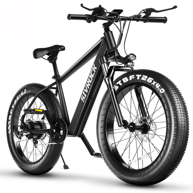 Professional Electric Bike For Adults, 26 X 4.0 Inches Fat Tire Electric Mountain Bicycle, 1000W Motor 48V 15Ah Ebike For Trail Riding, Excursion And Commute, UL And GCC Certified – Image 4