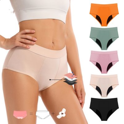 Culotte Menstruelle Taille Haute Respirante – Confort & Protection