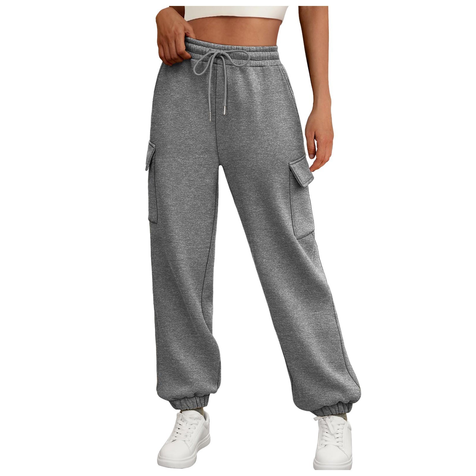 Pantalon de jogging femme doublé polaire – Confort et style tendance avec poches livraison uniquement au Etats-Unis – Image 8