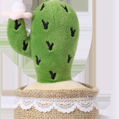 Ornement Miniature de Cactus Artificiel – Décoration de Bureau en Pot – Image 7