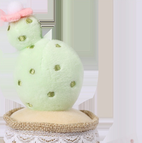 Ornement Miniature de Cactus Artificiel – Décoration de Bureau en Pot – Image 2