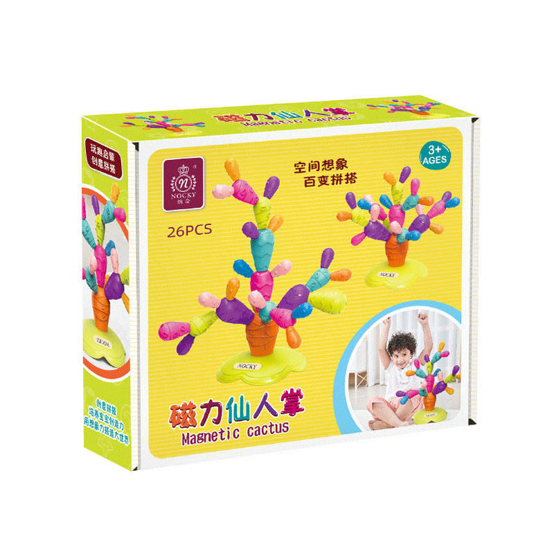 Jouet Cactus Équilibrant en Bois – Jouet Montessori Éducatif pour Enfants – Image 6