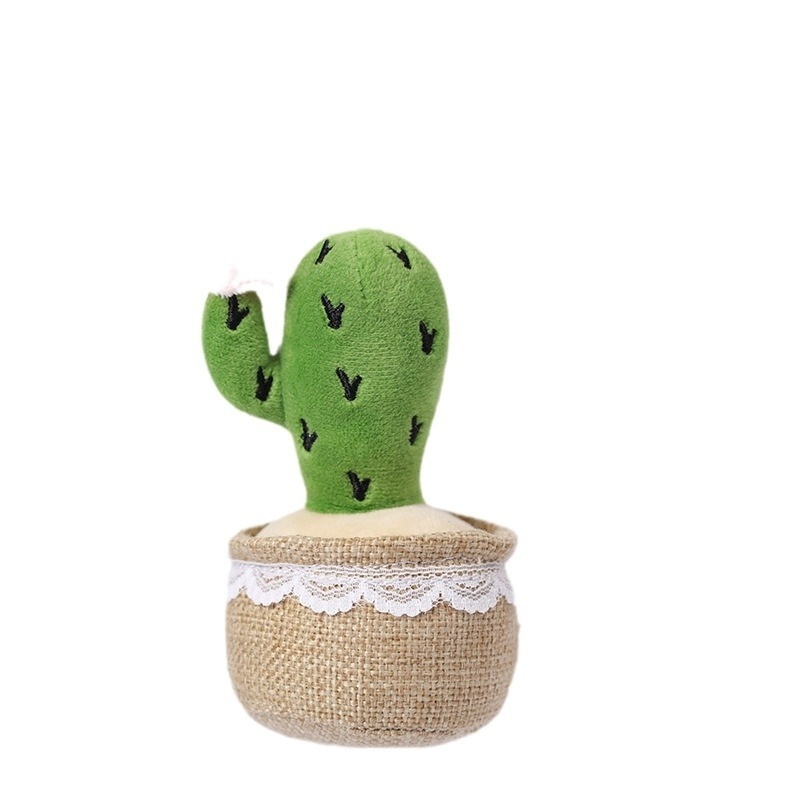 Ornement Miniature de Cactus Artificiel – Décoration de Bureau en Pot – Image 5