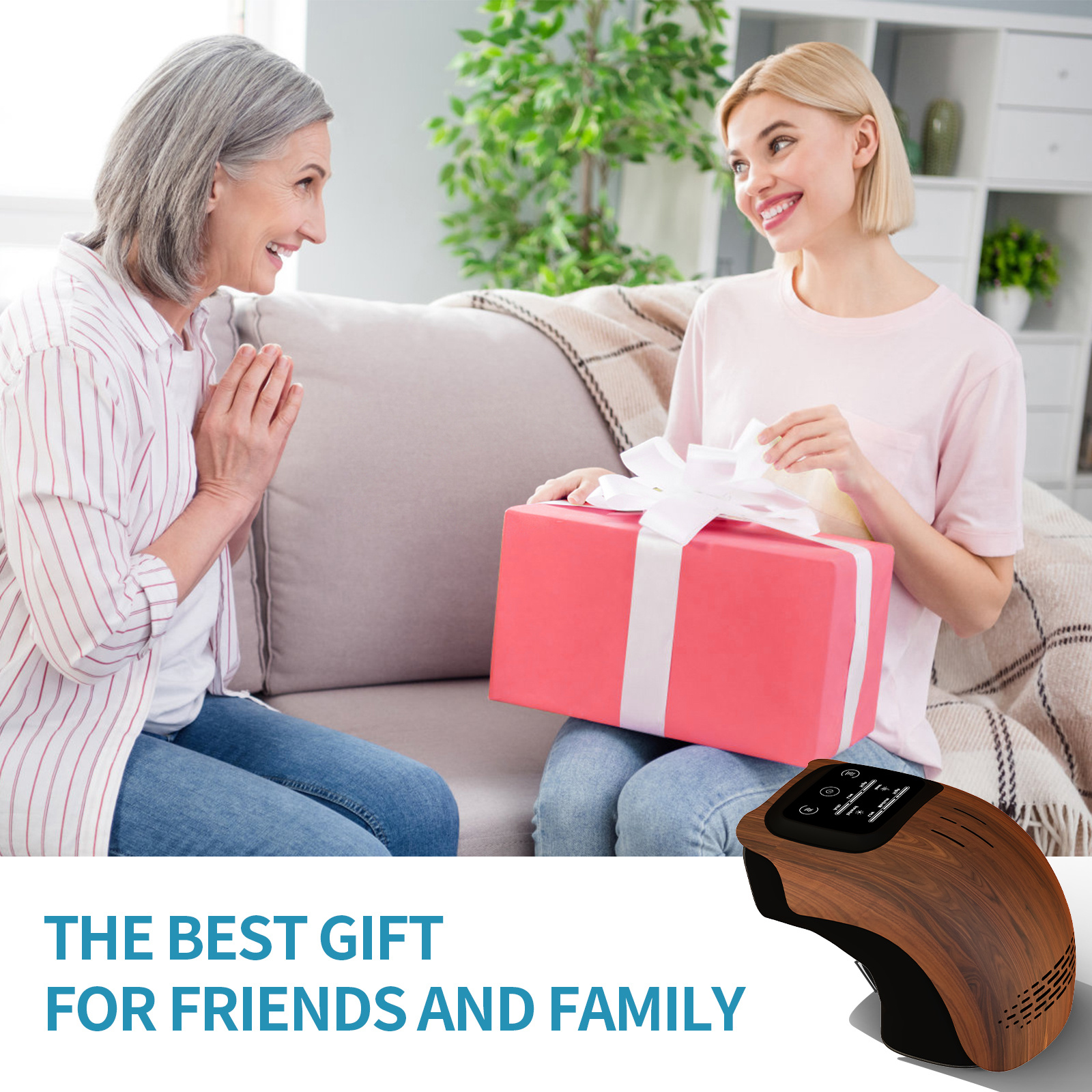 Appareil de Massage Électrique pour Jambes et Pieds – Chauffant & Relaxant avec Écran LED – Image 8