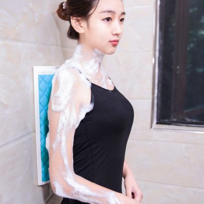 Brosse de Douche Mains Libres pour Dos Exfoliant